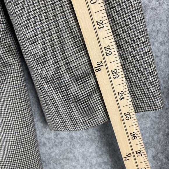 Stafford Year Round Blazer Sport Coat Mens 42R Herringbone Classic Fit Travel - Picture 11 of 16